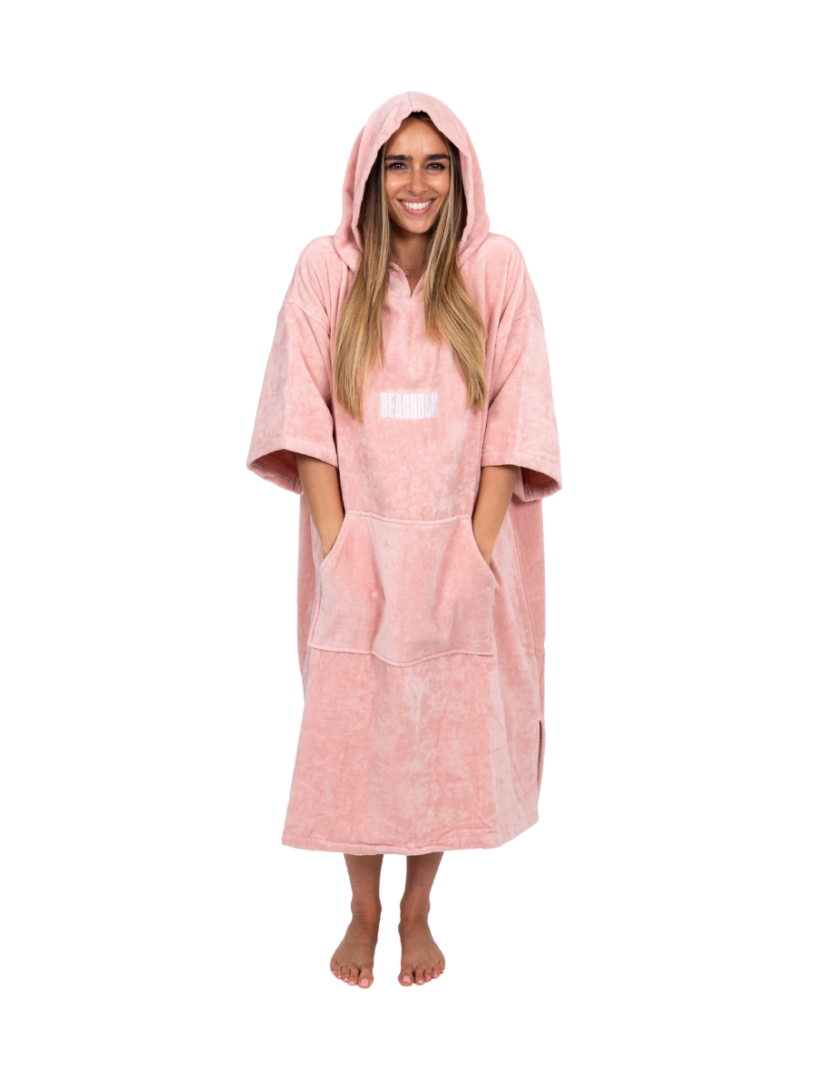 BEACHBUM TOWEL ROBE - PINK