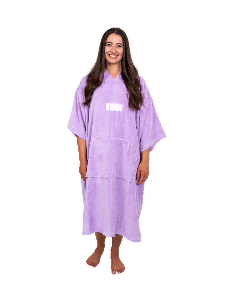 BEACHBUM TOWEL ROBE - LILAC
