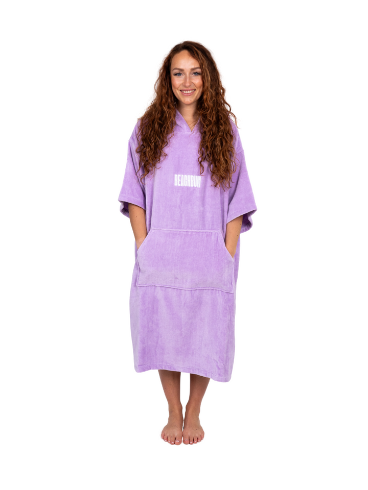 BEACHBUM TOWEL ROBE - LILAC