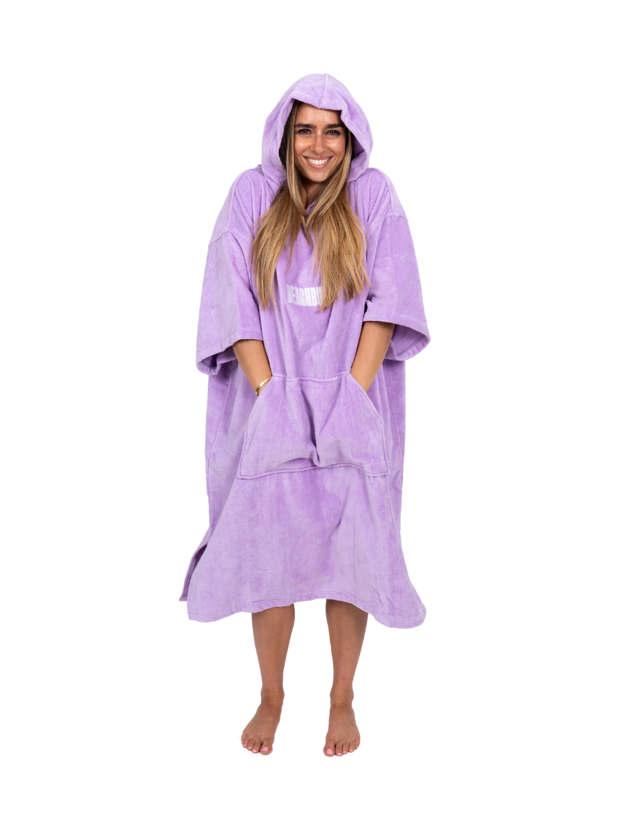 BEACHBUM TOWEL ROBE - LILAC