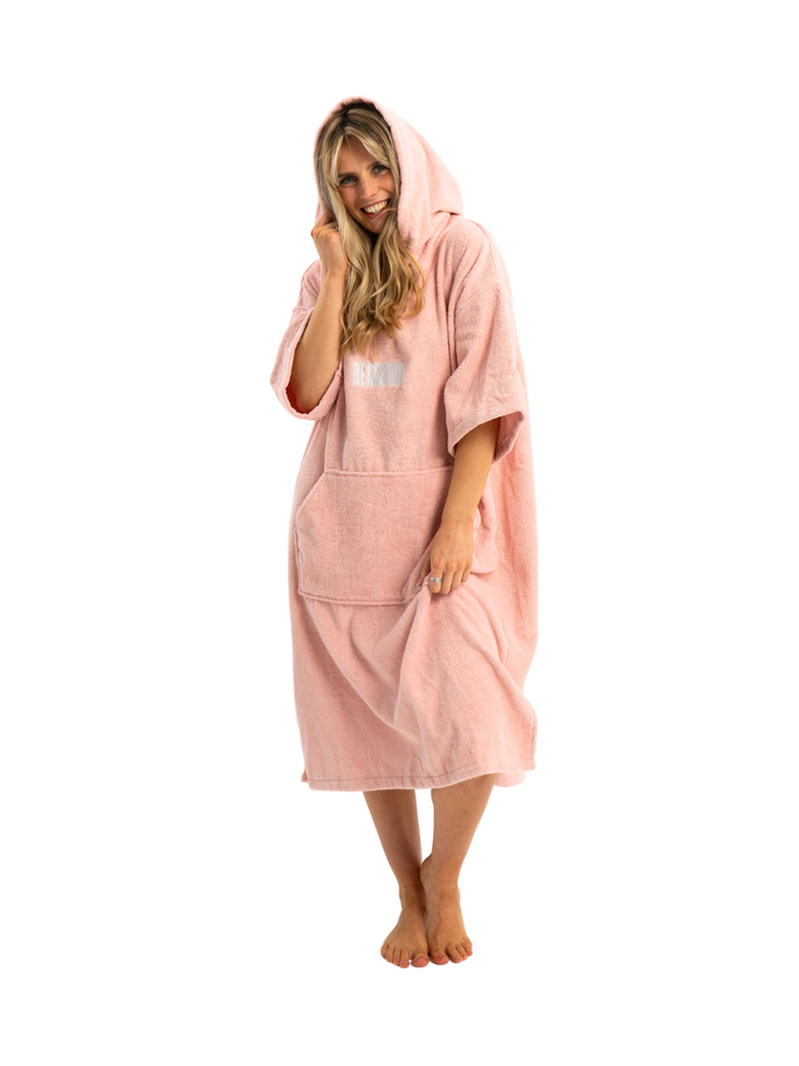 BEACHBUM TOWEL ROBE - PINK