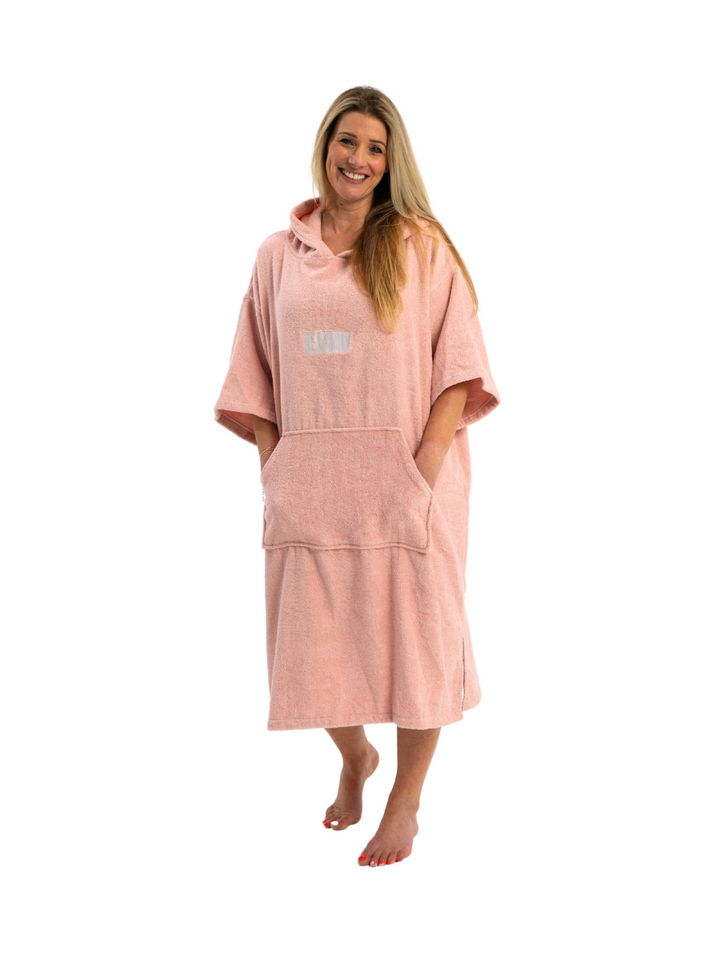 BEACHBUM TOWEL ROBE - PINK