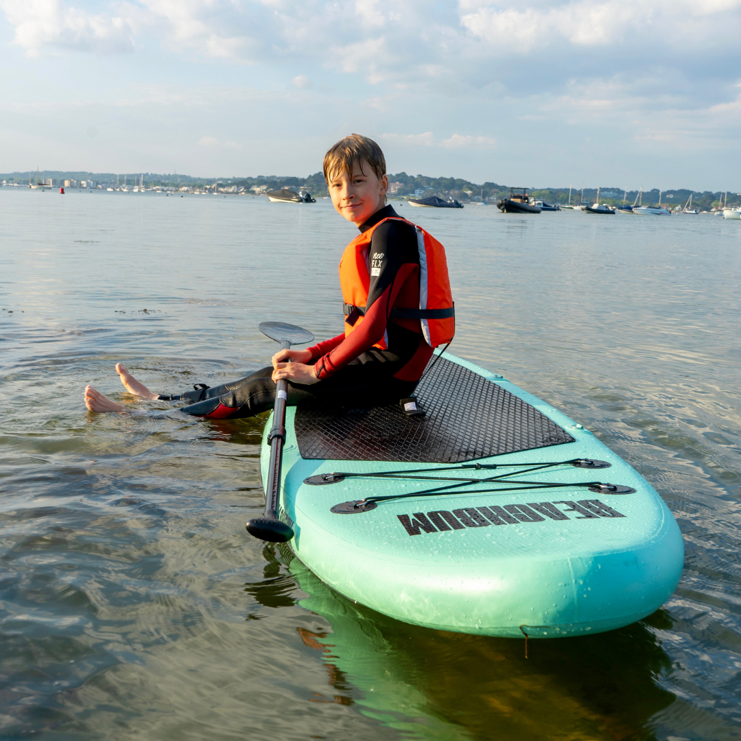 KIDS GREEN MACHINE PADDLE BOARD FULL KIT