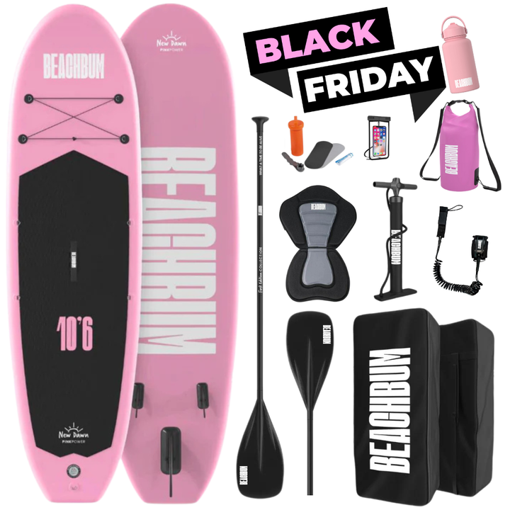 PINK POWER PADDLE BOARD FULL KIT