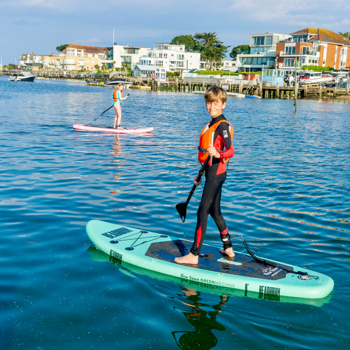 KIDS GREEN MACHINE PADDLE BOARD FULL KIT