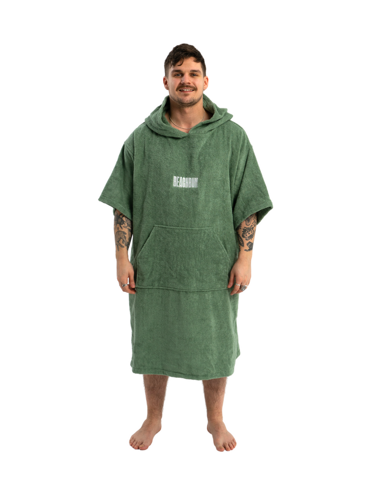 BEACHBUM TOWEL ROBE - MINT GREEN