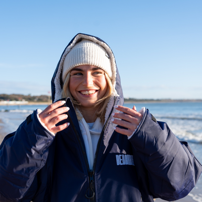 How a Beanie Helps with Cold Water Dips