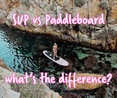 Is There A Difference Between A SUP & A Paddle Board?