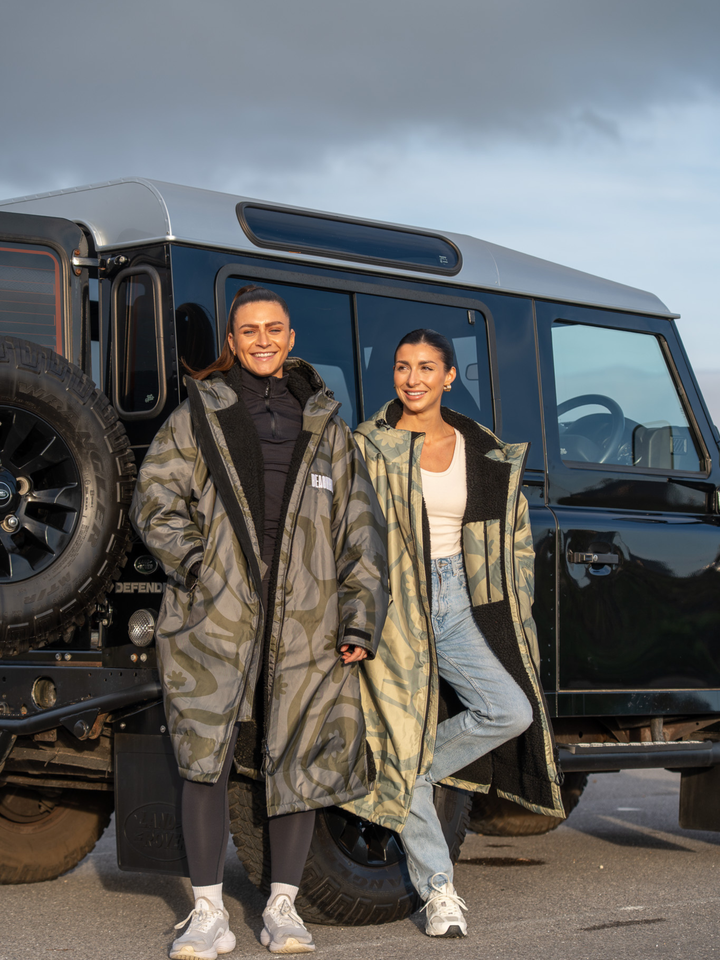 CORAL COLLECTION BROBE - OLIVE GREEN