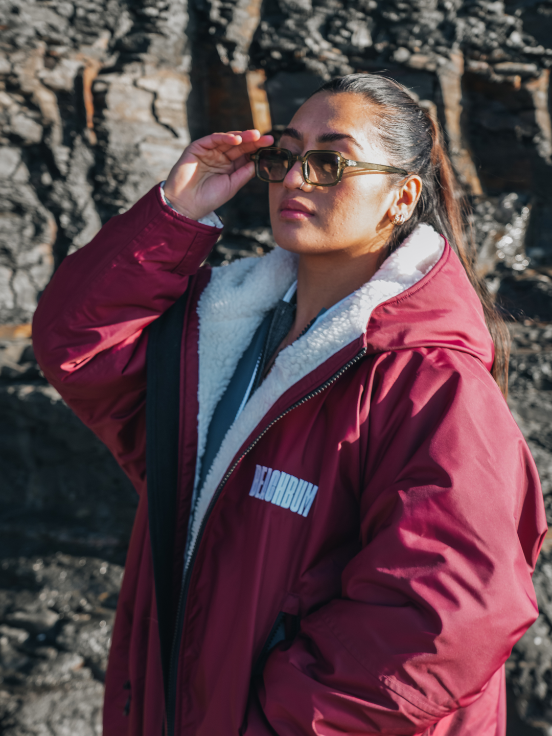 BEACHBUM BROBE - RICH BURGUNDY