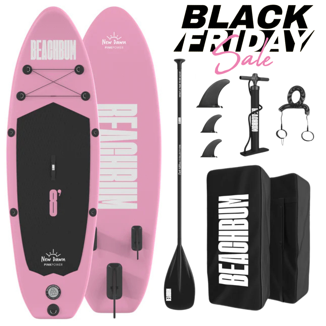 KIDS PINK POWER PADDLE BOARD