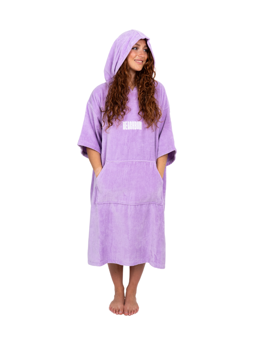 BEACHBUM TOWEL ROBE - LILAC [PRE-ORDER ETA 16/6/25]