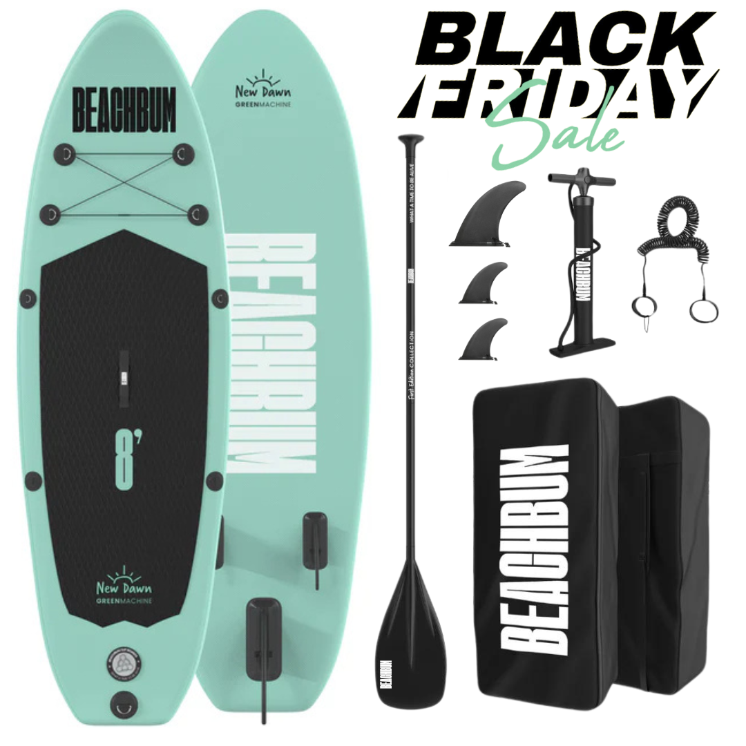 KIDS GREEN MACHINE PADDLE BOARD