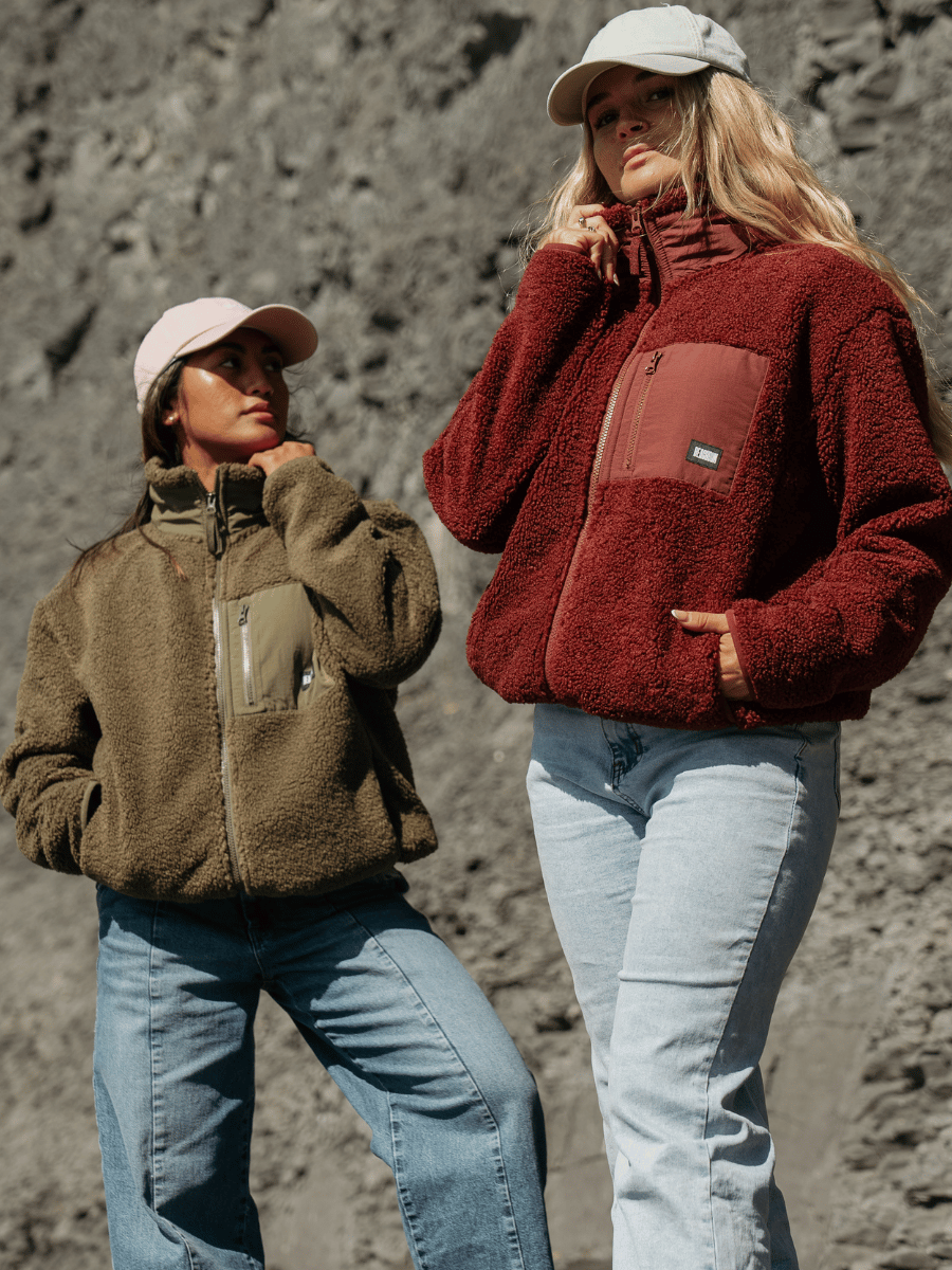 The Beachbum Fleece - Bonfire