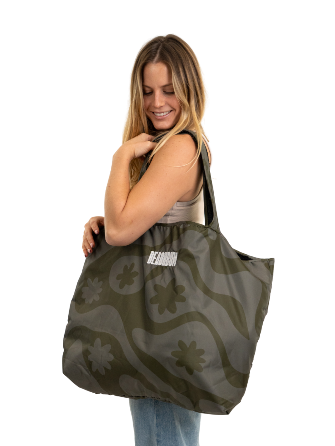 CORAL COLLECTION BROBE - OLIVE GREEN