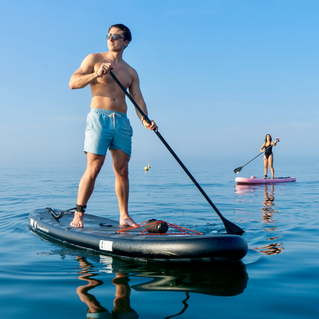 LIMITED EDITION BLACK TIGER PADDLE BOARD FULL KIT