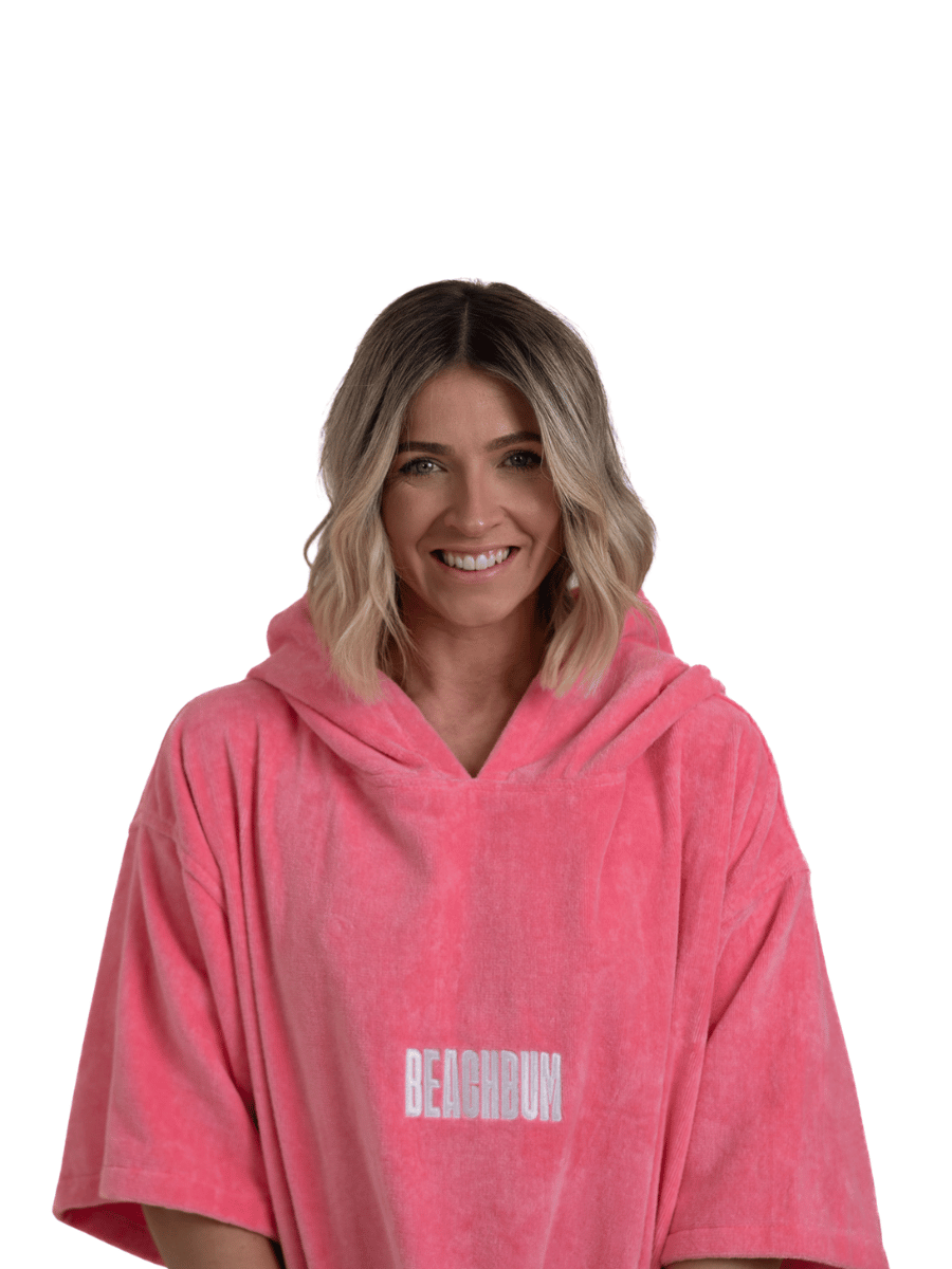 BEACHBUM TOWEL ROBE - WATERMELON