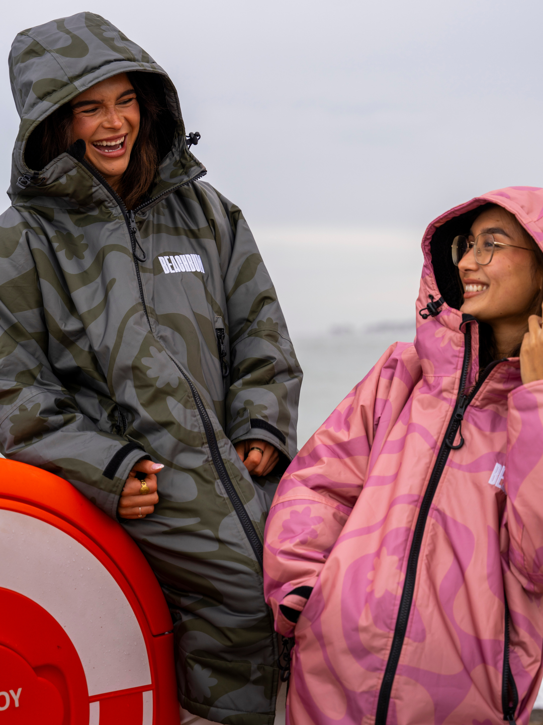 CORAL COLLECTION BROBE - OLIVE GREEN