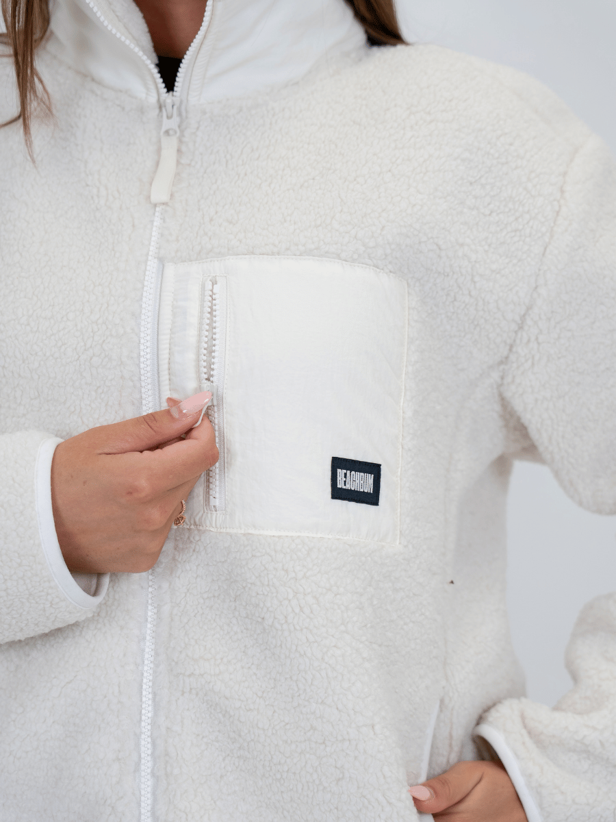 The Beachbum Fleece - Coconut Milk