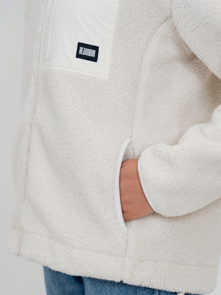 The Beachbum Fleece - Coconut Milk