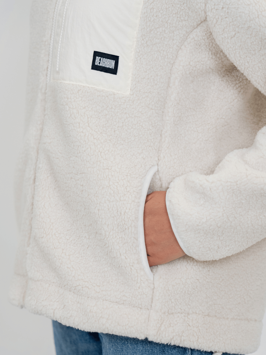 The Beachbum Fleece - Coconut Milk