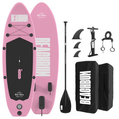 KIDS PINK POWER PADDLE BOARD