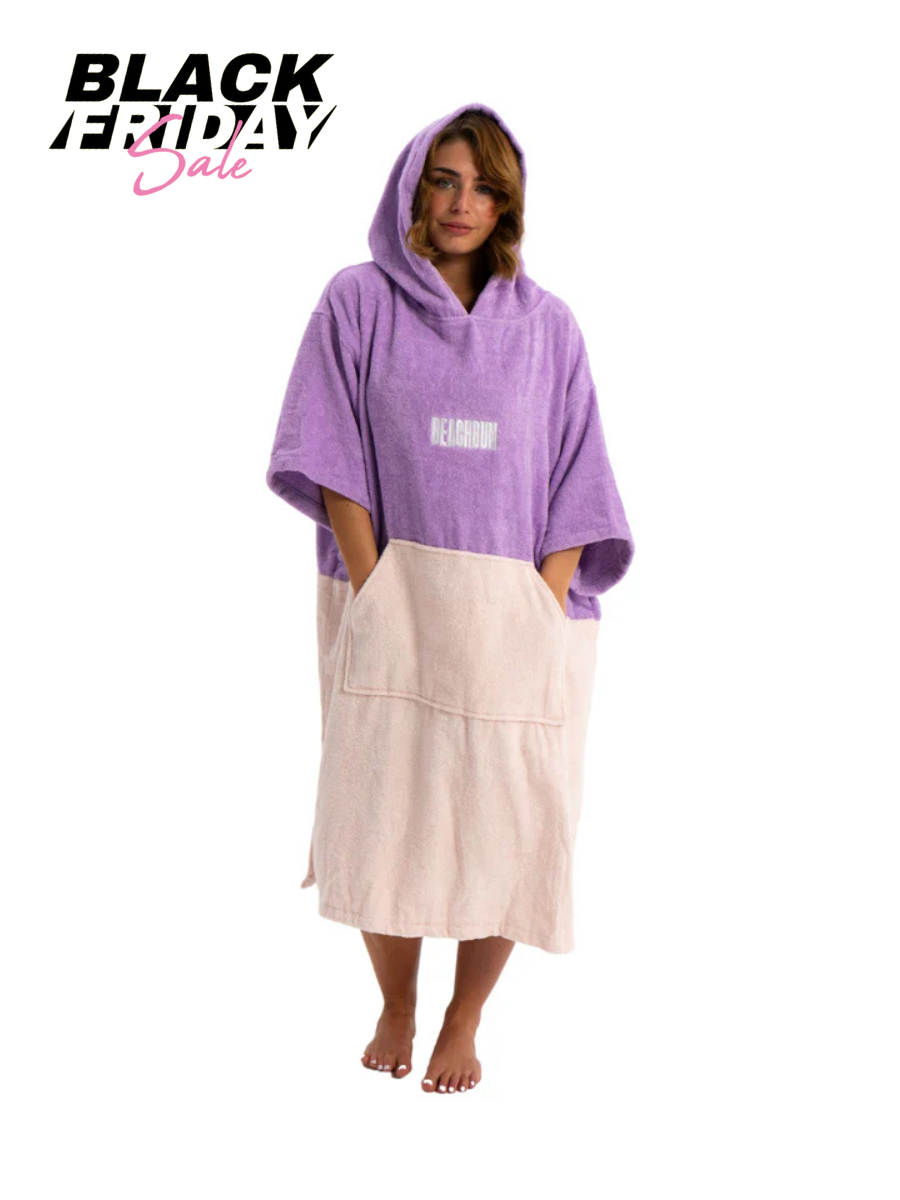 BEACHBUM TOWEL ROBE - MALIBU SKY