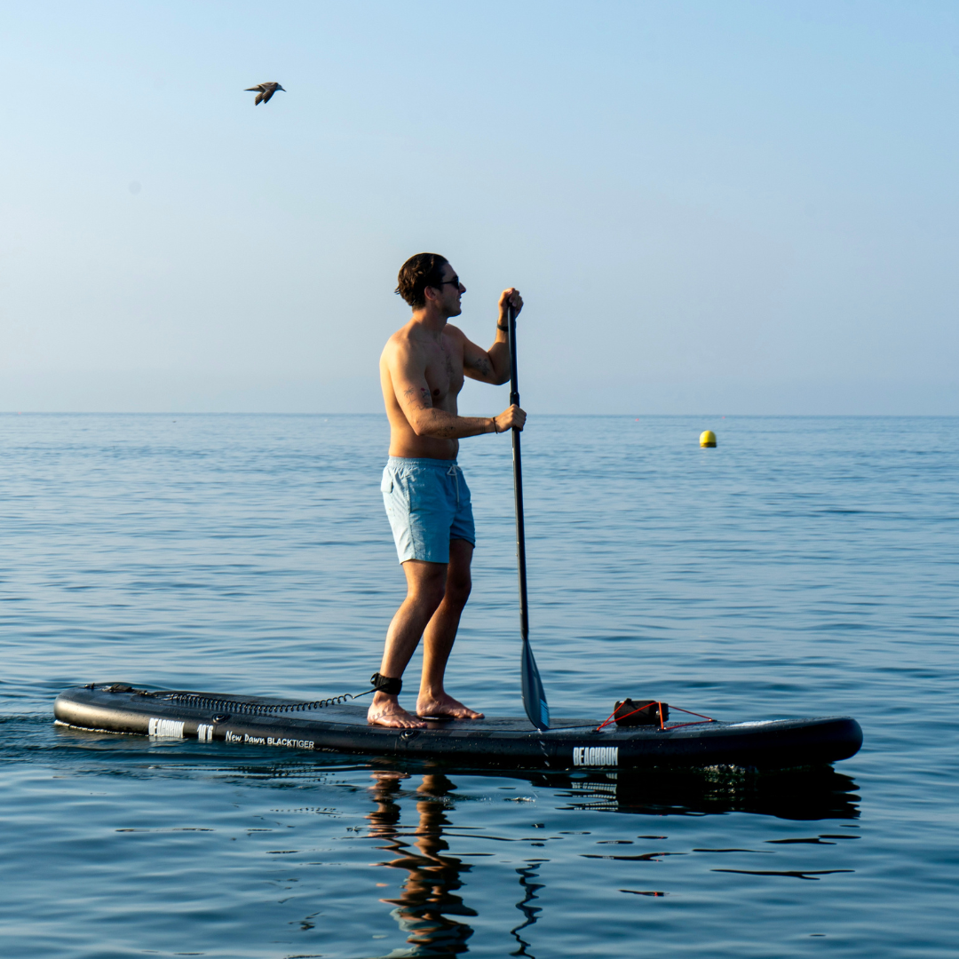 LIMITED EDITION BLACK TIGER PADDLE BOARD FULL KIT