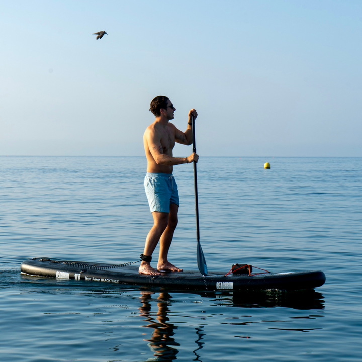 LIMITED EDITION BLACK TIGER PADDLE BOARD FULL KIT