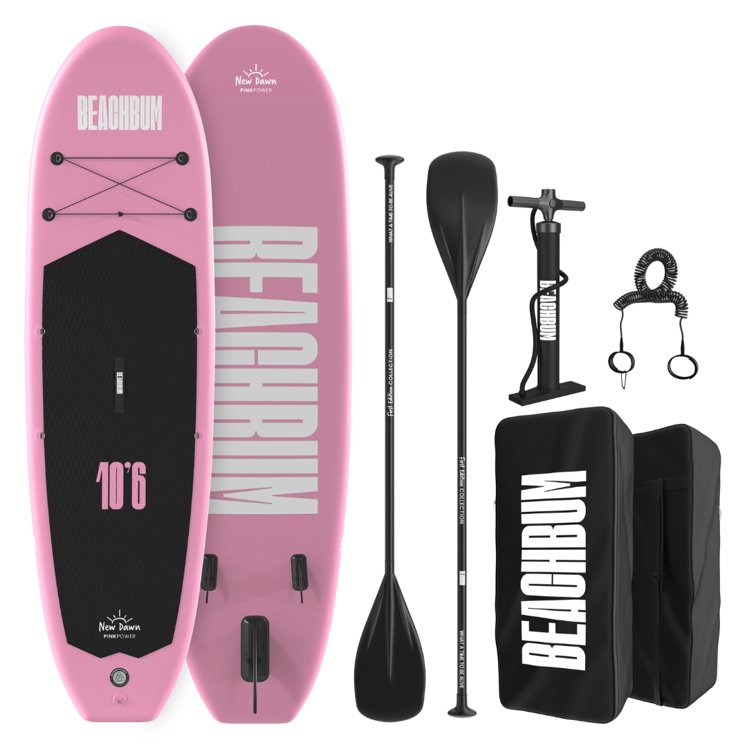 PINK POWER PADDLE BOARD FULL KIT (PRE-ORDER ETA 6/10/25)
