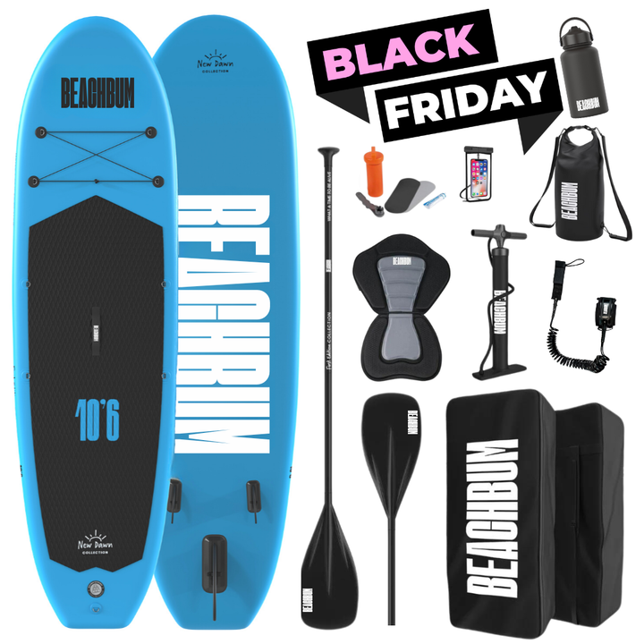 OCEAN BLUE PADDLE BOARD FULL KIT