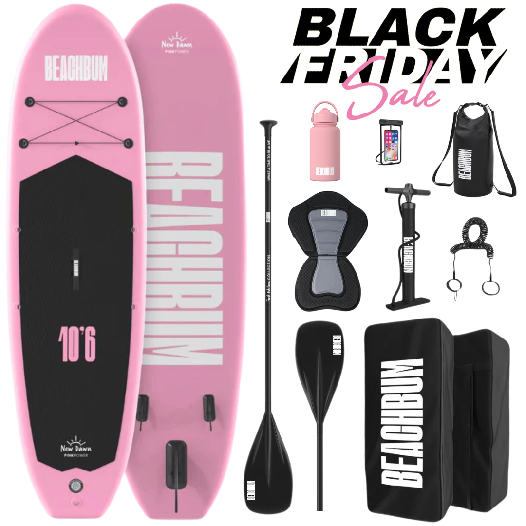 PINK POWER PADDLE BOARD