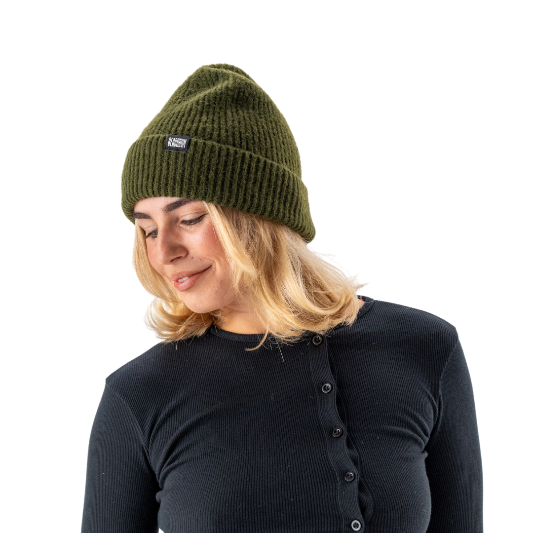 OLIVE GREEN - BEANIE