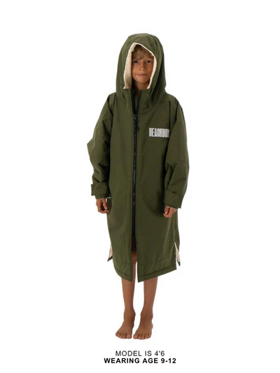 BEACHBUM KIDS - OLIVE GREEN BROBE