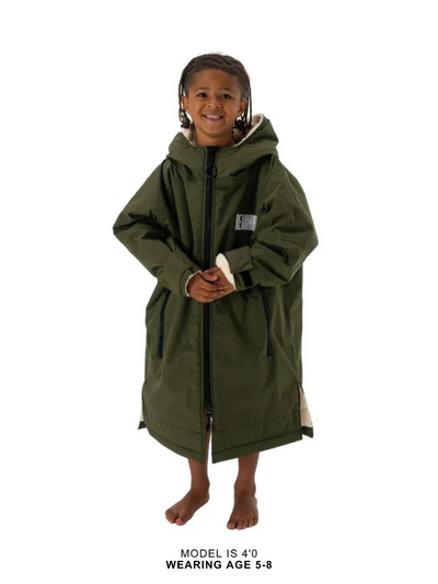 BEACHBUM KIDS - OLIVE GREEN BROBE