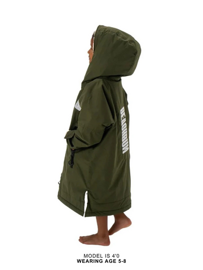 BEACHBUM KIDS - OLIVE GREEN BROBE