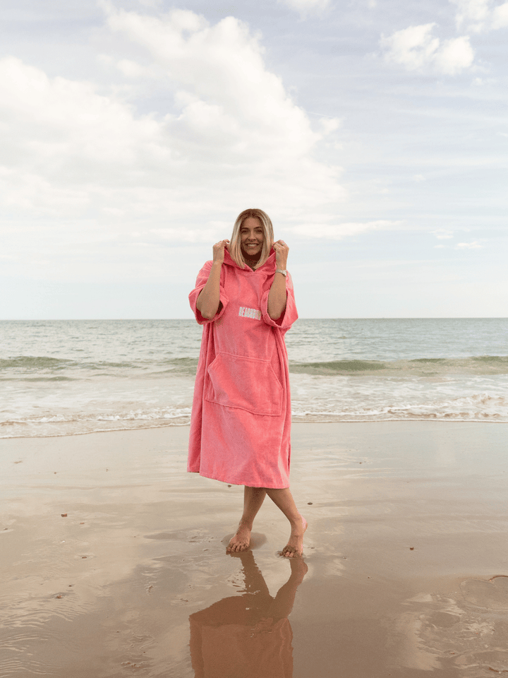 BEACHBUM TOWEL ROBE - WATERMELON