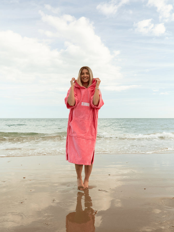 BEACHBUM TOWEL ROBE - WATERMELON