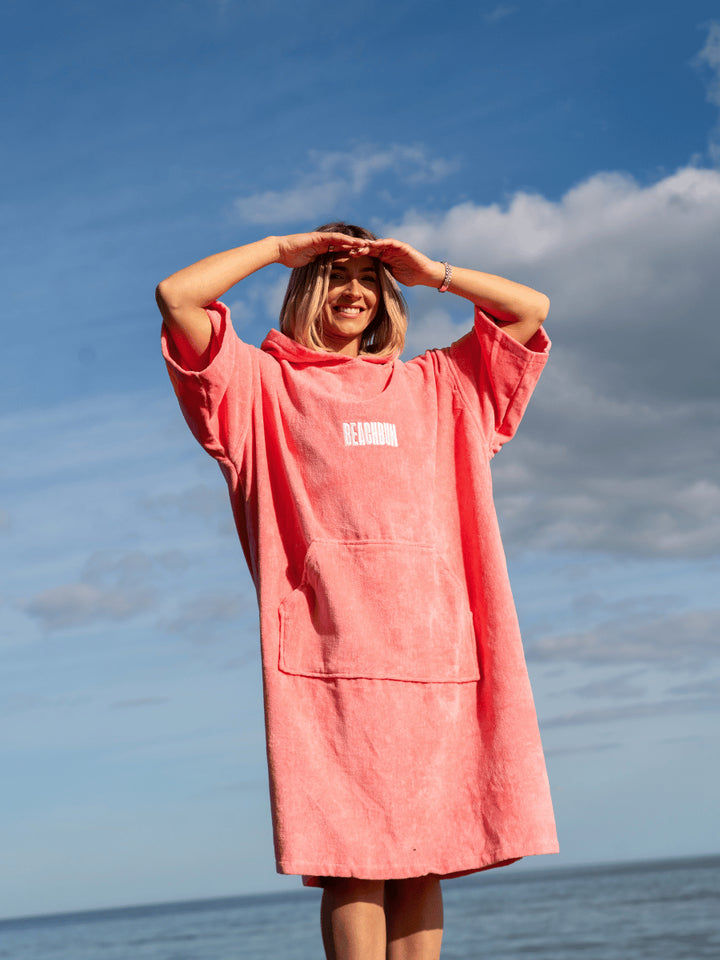 BEACHBUM TOWEL ROBE - WATERMELON