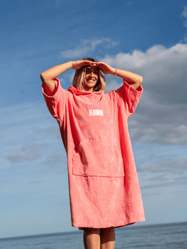BEACHBUM TOWEL ROBE - WATERMELON