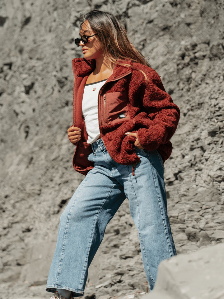 The Beachbum Fleece - Bonfire