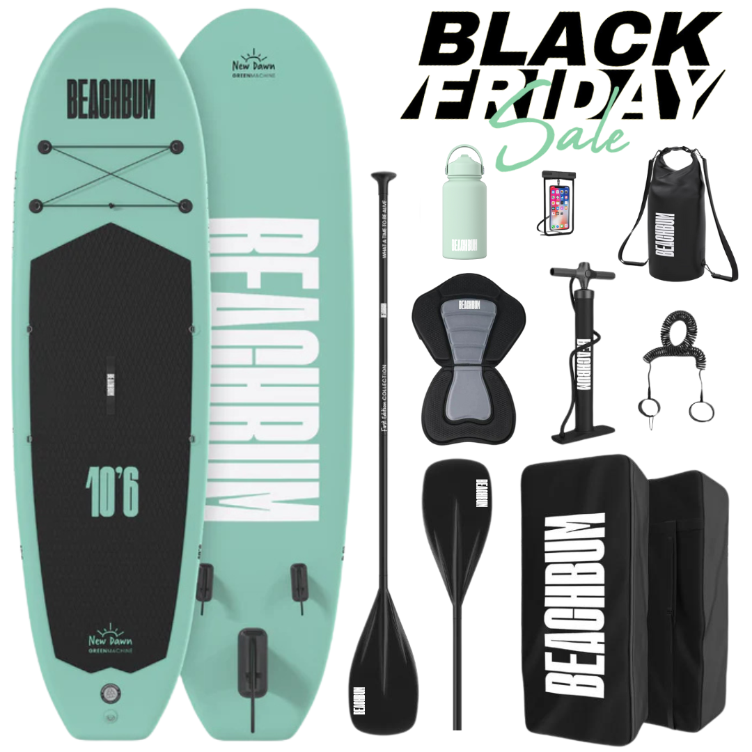 LIMITED EDITION GREEN MACHINE PADDLE BOARD