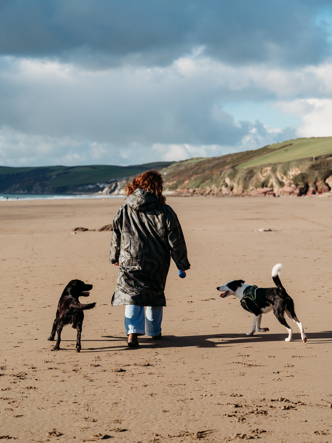 CORAL COLLECTION BROBE - OLIVE GREEN