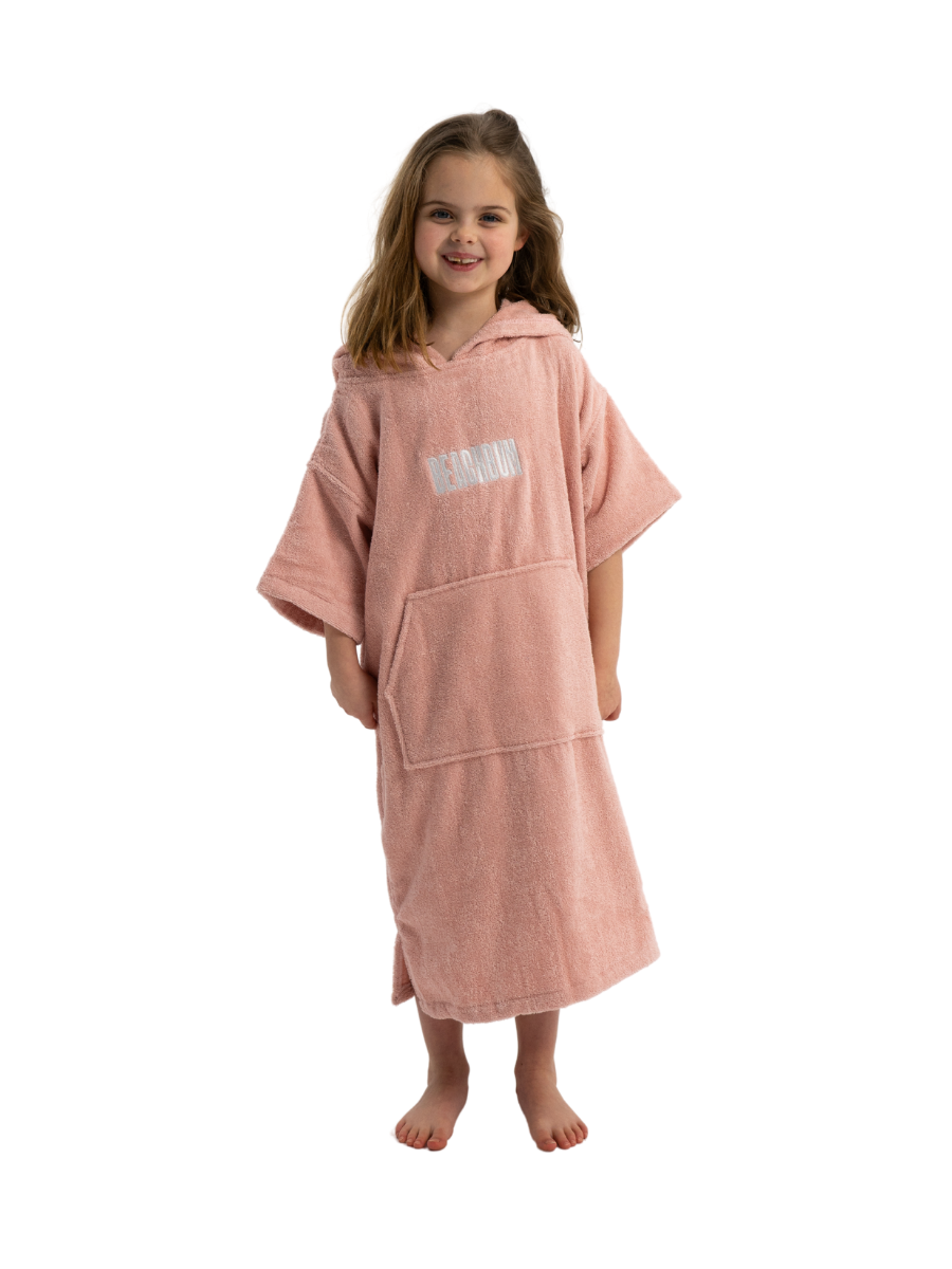 BEACHBUM KIDS TOWEL ROBE - PINK