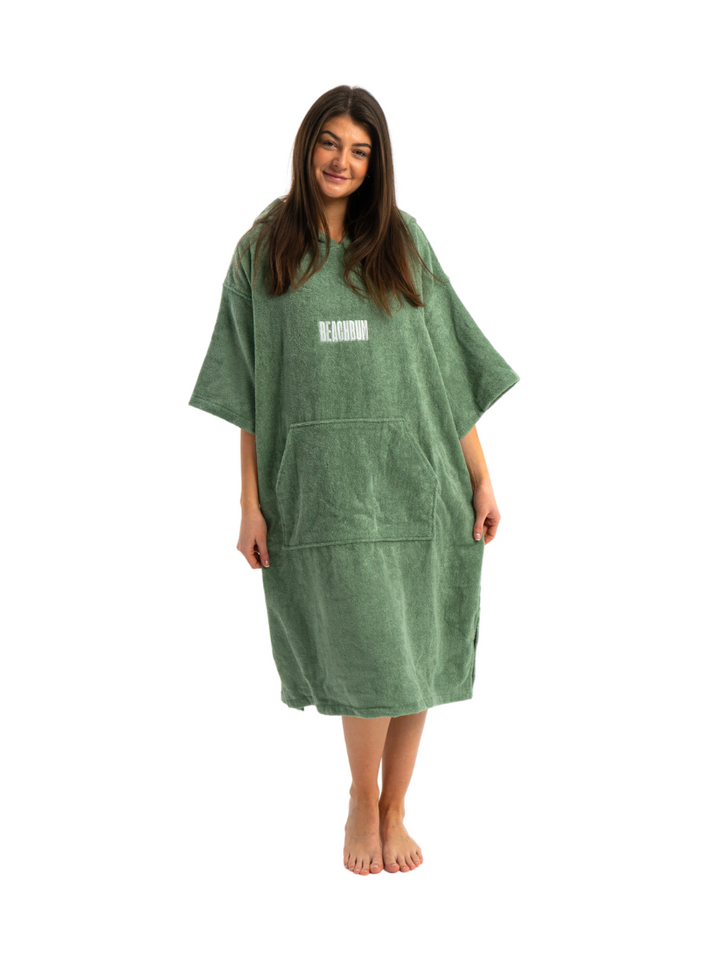 BEACHBUM TOWEL ROBE  - MINT GREEN