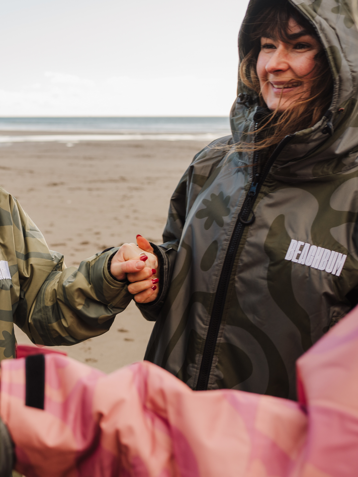 CORAL COLLECTION BROBE - OLIVE GREEN