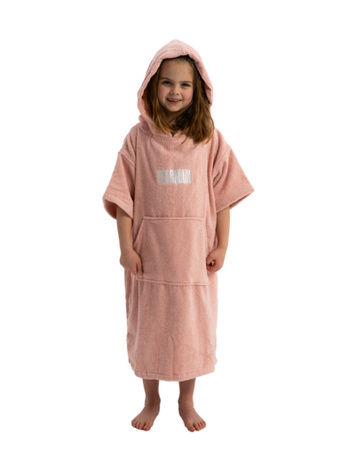 BEACHBUM KIDS TOWEL ROBE - PINK