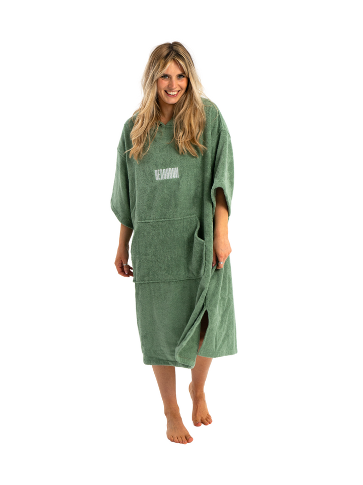 BEACHBUM TOWEL ROBE  - MINT GREEN