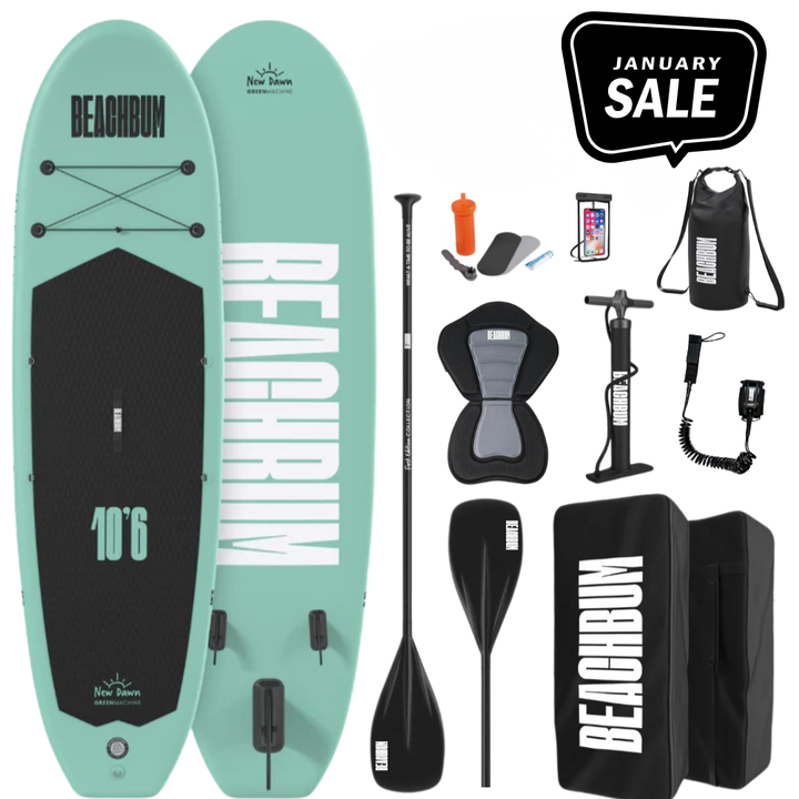 GREEN MACHINE PADDLE BOARD FULL KIT