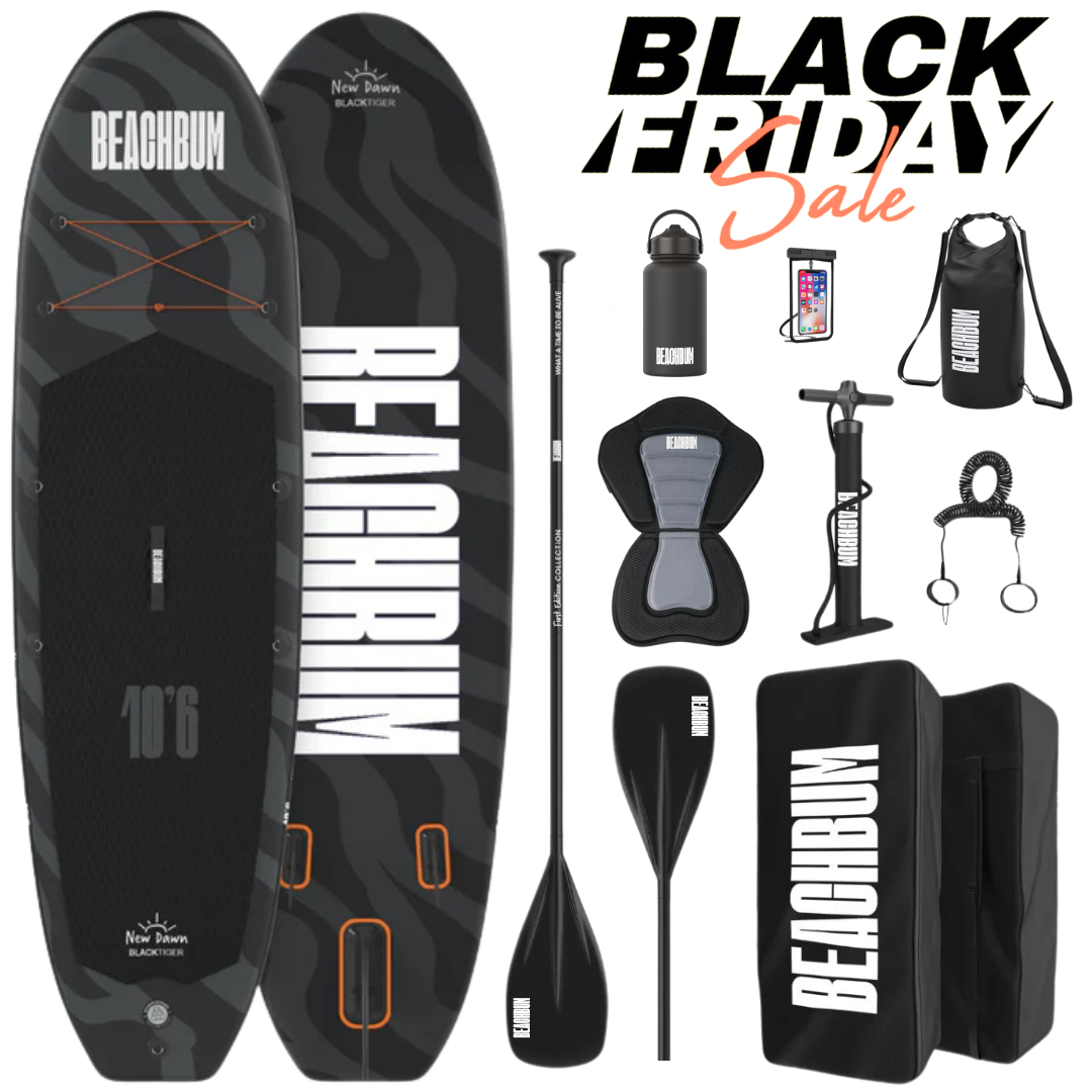 BLACK TIGER PADDLE BOARD